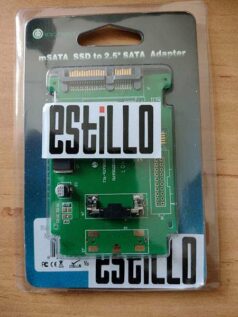 ESTILLO адаптер mSata SSD към 2.5" Sata нов