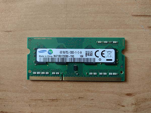 Samsung 4GB DDR3 памет за лаптоп втора употреба